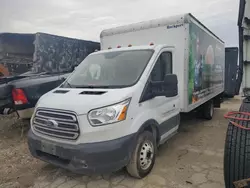 Salvage trucks for sale at Elgin, IL auction: 2019 Ford Transit T-350 HD