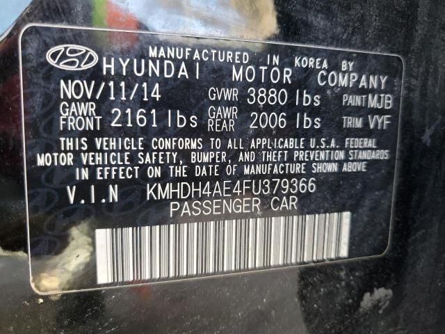 2015 Hyundai Elantra SE