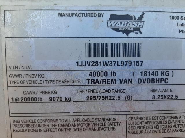 2007 Wabash TRA Remvan