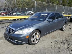 Salvage cars for sale at Waldorf, MD auction: 2010 Mercedes-Benz S 550 4matic