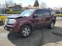 Salvage cars for sale at Denver, CO auction: 2011 Honda Pilot EXL