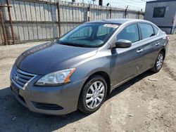 Salvage cars for sale at Los Angeles, CA auction: 2015 Nissan Sentra S