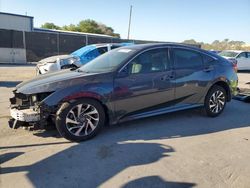 Salvage cars for sale at Orlando, FL auction: 2016 Honda Civic EX