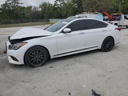 Salvage cars for sale at Fort Pierce, FL auction: 2019 Genesis G80 Base