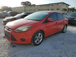 Salvage cars for sale at Opa Locka, FL auction: 2014 Ford Focus SE