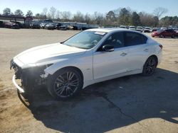 Salvage cars for sale at Florence, MS auction: 2020 Infiniti Q50 Pure