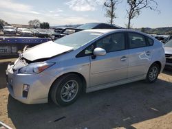 Salvage cars for sale at San Martin, CA auction: 2010 Toyota Prius