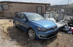 Volkswagen Vehiculos salvage en venta: 2015 Volkswagen E-GOLF SEL Premium