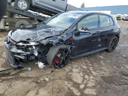 Salvage cars for sale at Woodhaven, MI auction: 2024 Volkswagen GTI S