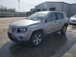 Jeep salvage cars for sale: 2016 Jeep Compass Latitude