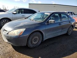 Honda salvage cars for sale: 2003 Honda Accord LX