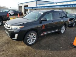 Salvage cars for sale at Mcfarland, WI auction: 2012 Toyota Highlander Hybrid Limited