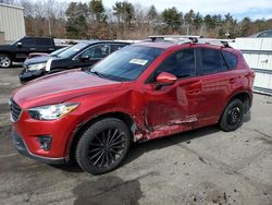 Salvage cars for sale at Exeter, RI auction: 2016 Mazda CX-5 GT