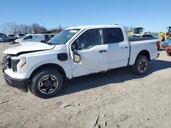 Salvage cars for sale at Duryea, PA auction: 2022 Ford F150 Lightning PRO