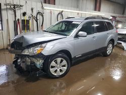 Salvage cars for sale at Elgin, IL auction: 2012 Subaru Outback 2.5I Premium