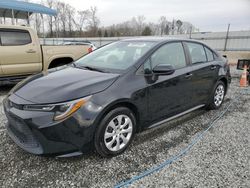 Salvage cars for sale at Spartanburg, SC auction: 2020 Toyota Corolla LE