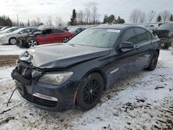 Salvage cars for sale at Bowmanville, ON auction: 2010 BMW 750 I Xdrive