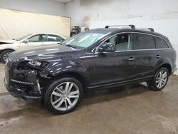 Salvage cars for sale at Davison, MI auction: 2014 Audi Q7 Premium Plus