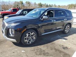 Salvage cars for sale at Exeter, RI auction: 2021 Hyundai Palisade Calligraphy