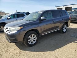 Salvage cars for sale from Copart Mcfarland, WI: 2012 Toyota Highlander Base