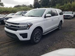 Salvage cars for sale at Kapolei, HI auction: 2023 Ford Expedition Max XLT