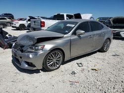 Salvage cars for sale at Taylor, TX auction: 2015 Lexus IS 250