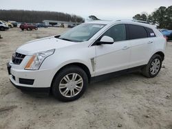 Salvage cars for sale at Hampton, VA auction: 2012 Cadillac SRX Luxury Collection