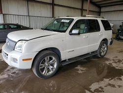 Mercury Mountainer salvage cars for sale: 2008 Mercury Mountaineer Premier