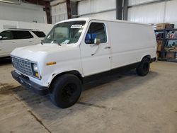 Ford salvage cars for sale: 1990 Ford Econoline E150 Van