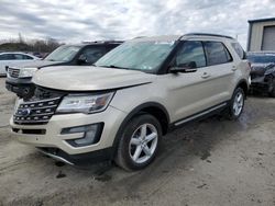 Ford Explorer salvage cars for sale: 2017 Ford Explorer XLT