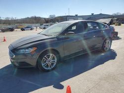 Salvage cars for sale at Lebanon, TN auction: 2018 Ford Fusion SE