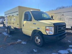 Salvage cars for sale at North Billerica, MA auction: 2019 Ford Econoline E450 Super Duty Cutaway Van