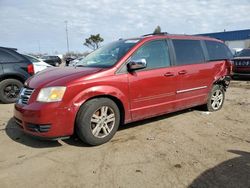 Salvage cars for sale at Woodhaven, MI auction: 2008 Dodge Grand Caravan SXT