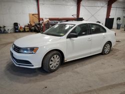 Volkswagen Vehiculos salvage en venta: 2016 Volkswagen Jetta S