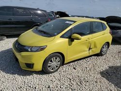 Salvage cars for sale at Taylor, TX auction: 2016 Honda FIT LX