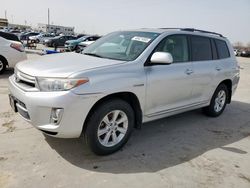 Salvage cars for sale at Grand Prairie, TX auction: 2011 Toyota Highlander Hybrid