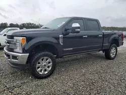 Salvage cars for sale at Ellenwood, GA auction: 2018 Ford F250 Super Duty