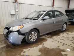 Salvage cars for sale at Pennsburg, PA auction: 2010 Hyundai Elantra Blue