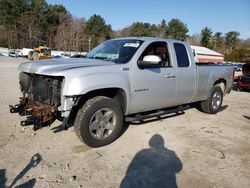 Salvage cars for sale at Mendon, MA auction: 2011 GMC Sierra K1500 SLT