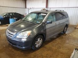 Honda salvage cars for sale: 2007 Honda Odyssey EXL