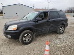 Salvage cars for sale from Copart Columbus, OH: 2005 Honda Pilot EXL