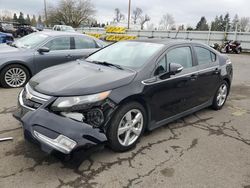 Salvage cars for sale at Woodburn, OR auction: 2015 Chevrolet Volt