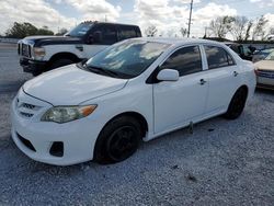 Salvage cars for sale at Riverview, FL auction: 2013 Toyota Corolla Base