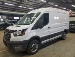 Salvage trucks for sale at East Granby, CT auction: 2020 Ford Transit T-250