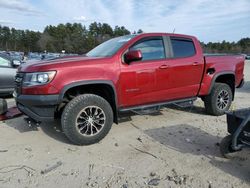 Salvage cars for sale at Mendon, MA auction: 2018 Chevrolet Colorado ZR2