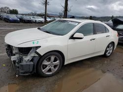 Salvage cars for sale from Copart San Martin, CA: 2010 Acura TSX