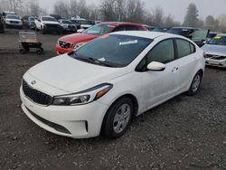 KIA Forte lx Vehiculos salvage en venta: 2017 KIA Forte LX