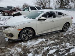 Salvage cars for sale from Copart London, ON: 2018 Honda Civic EX