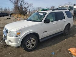 Ford salvage cars for sale: 2008 Ford Explorer XLT