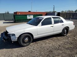 Salvage cars for sale at Homestead, FL auction: 2008 Ford Crown Victoria Police Interceptor